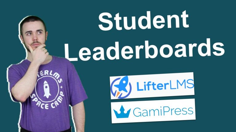 Adding Leaderboards to Your LifterLMS Website Using GamiPress