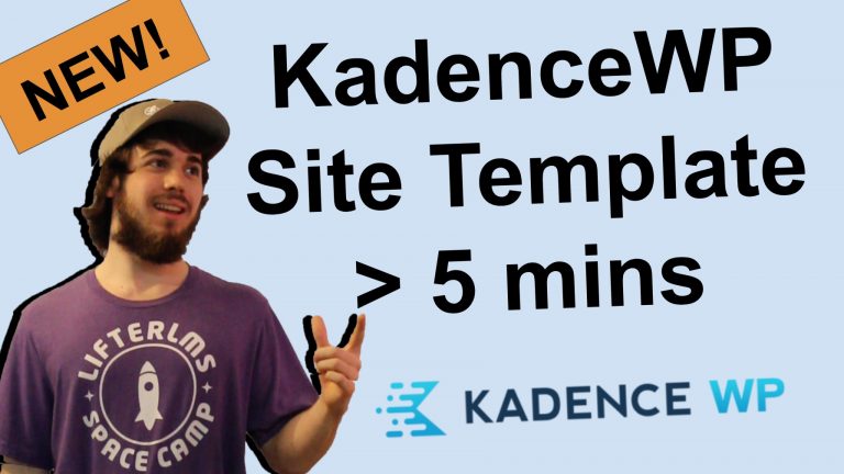 New: KadenceWP Starter Site Templates